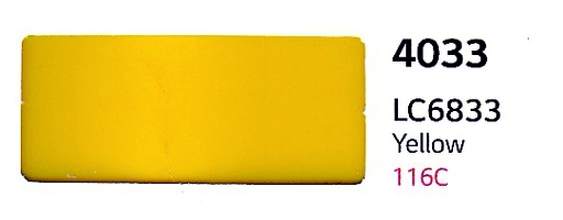 [.LG6833] .HI-CAL LG 6/7 AÑOS TRASLUCIDO LT4033M/403BM AMARILLO 122, ml