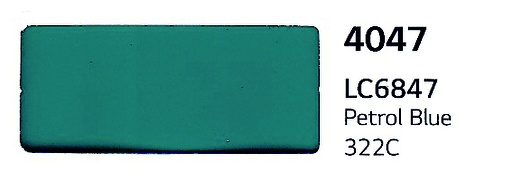 [LG6847] HI-CAL LX 6/7 AÑOS TRASLUCIDO LT4047M AZUL PETROLEO 122, ml