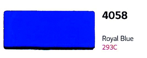 [LG4058] HI-CAL LX 6/7 AÑOS TRASLUCIDO LT4058 AZUL ROYAL 122, ml
