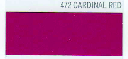 [.19TRP472] POLI-FLEX 472 ROJO CARDENAL VINILO TEXTIL 050X25, ml