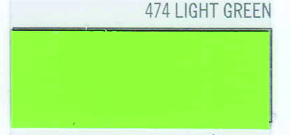 [19TRP474] POLI-FLEX 474  VERDE CLARO VINILO TEXTIL 050X25, ml
