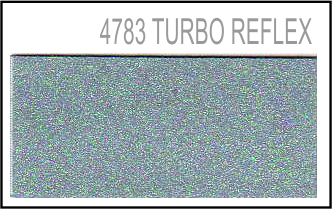 [.19TRP4783] POLI-FLEX 4783 TURBO REFLEX PLATA VINILO TEXTIL 050X25, ml