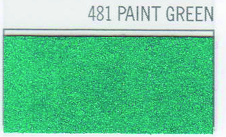 [19TRP481] POLI-FLEX PAINT 481 VERDE METAL VINILO TEXTIL 050X25, ml