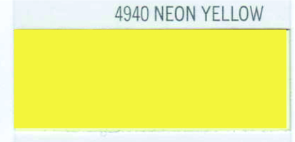 [19TRP4940] POLI-FLEX TURBO NEON AMARILLO FLU0 4940 VINILO TEXTIL 050X25, ml