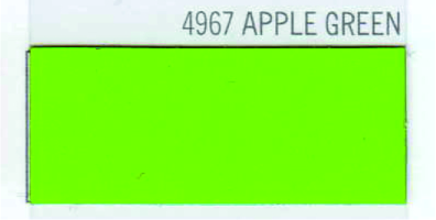[19TRP4967] POLI-FLEX TURBO VERDE MANZANA 4967 VINILO TEXTIL 050X25, ml