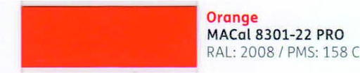 [.42830100] .VINILO MAC 8301-00/8301-22 PRO NARANJA 123,ml
