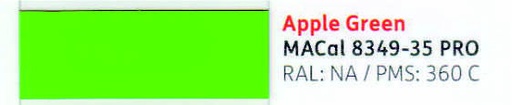 [42834935] VINILO MAC 8349-03/8349-35  VERDE MANZANA 123, ml