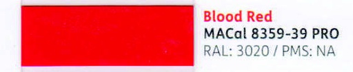 [.42835901.61] .VINILO MAC 8359-01/8359-39 ROJO SANGRE  61, ml
