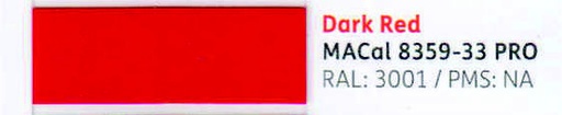 [42835933.61] VINILO MAC 8359-06/8359-33 ROJO OSCURO  61, ml