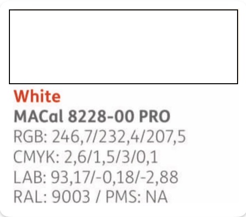 [.42822800.61] .VINILO MAC MATE 8228-00 BLANCO  61,ml
