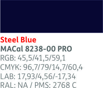 [.42823800] .VINILO MAC MATE 8238-00 AZUL ACERO  123,ml