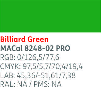 [.42824802] .VINILO MAC MATE 8248-02 VERDE BILLAR 123,ml