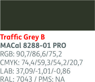 [.42828801] .VINILO MAC MATE 8288-01 GRIS TRAFICO B 123,ml
