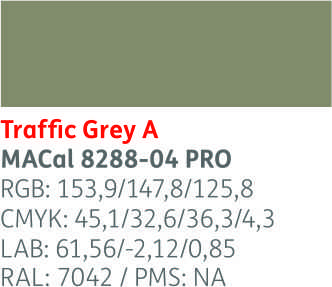 [.42828804] .VINILO MAC MATE 8288-04 GRIS TRAFICO A 123,ml