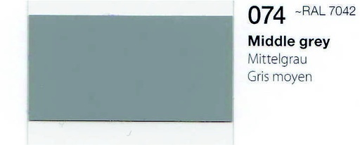 [.01651074] .VINILO ORACAL 651-074 GRIS MEDIO 1.26 X 50,ml