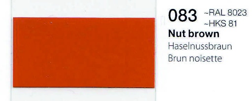 [.01651083] .VINILO ORACAL 651-083 MARRON NUEZ 1.26 X 50, ml