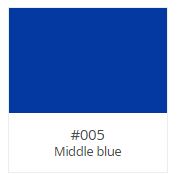 [.018500005] .VINILO ORACAL 8500-005 TRANSLUCIDO AZUL MEDIO 1.26 X 50, ml