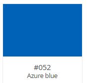 [.018500052] .VINILO ORACAL 8500-052 TRANSLUCIDO AZUL AZURE 1.26 X 50, ml