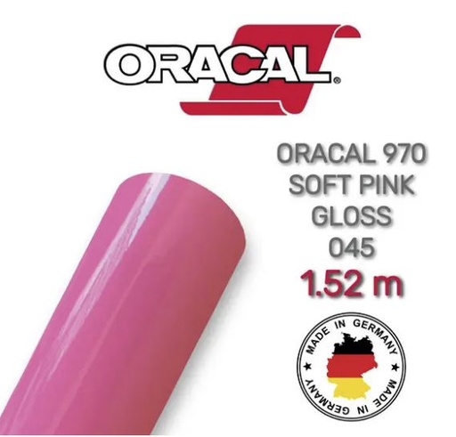 [OR970045] VINILO ORACAL 970-045 SOFT PINK CAST 1.52 X 25, ml
