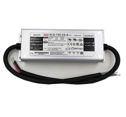 [GTMW150IP24V] ALIMENTADOR MEAN WELL XLG 24V. 150W IP67,UND.