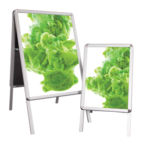 [TA1100/3] CABALLETE DOS CARAS ABATIBLE  - A2 ( 420 x 594 mm )