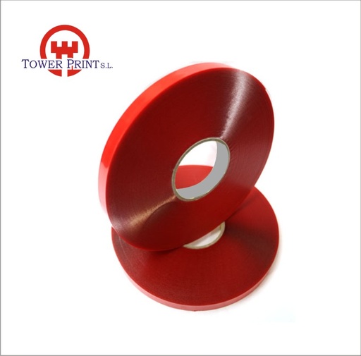 [924100C12] CINTA DOBLE CARA TRANSPARENTE 12 MM X 33 MTS ( AC100 )