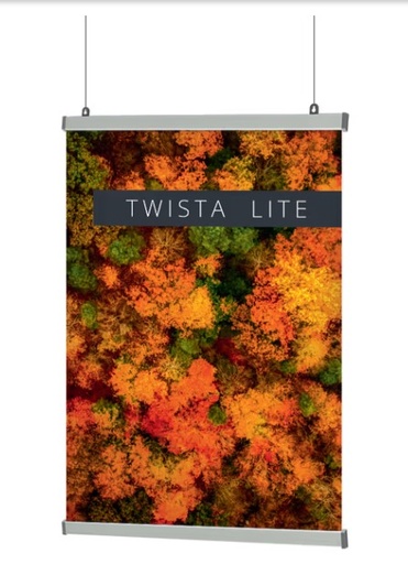 [TATWISTAHANG] COLGADOR PARA PERFIL TWISTA , 1 UNIDAD