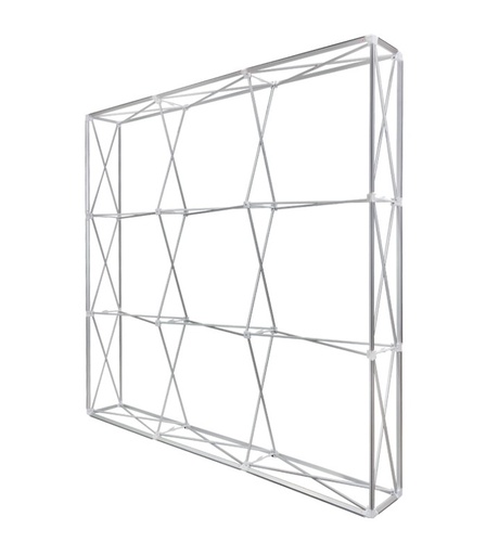 [TAPOP3X3SILIC] DISPLAY POP UP TEXTIL PARA TIRA DE SILICONA A 1 CARA 3 x 3 (bajo pedido)