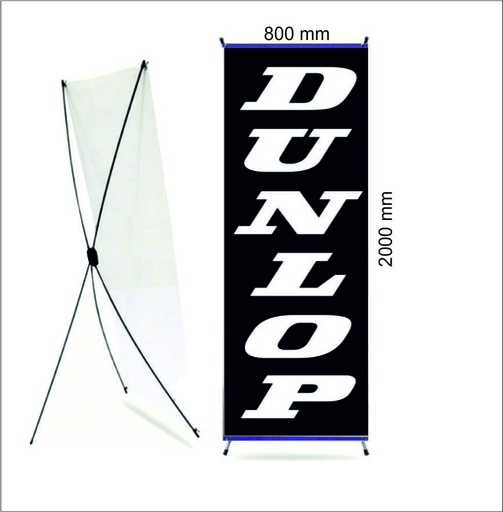 [TA1016/5] DISPLAY X BANNER SPIDER ECO 2.00 X 0.80. ref. 10.501