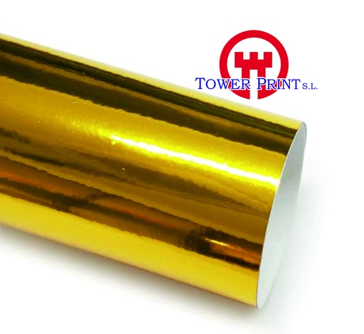 [1097805] EXTRA MEDIA VINILO ORO ESPEJO DOS CARAS PARA INTERIOR 1.22 X 50 M.L.