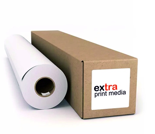 [109BCV3000M54] EXTRA MEDIA EXTRA TACK VINILO SUPERTACK POLIMERICO BLANCO OPACO MATE 1.37X50 MTS.bob.