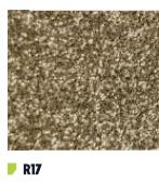[167NR17] LAMINA DE DECORACION COVER STYL GLITTER R17 1.22 X ML ( ref. naranja) 