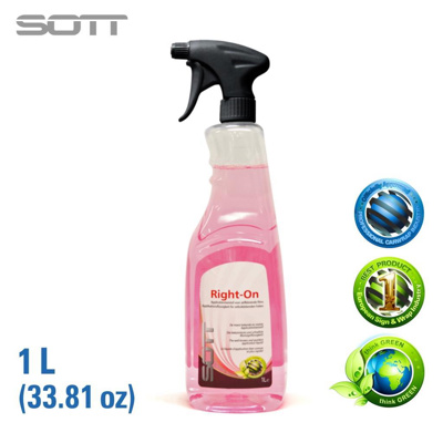[167600Z0314] LIQUIDO APLICACION RIGHT-ON 1 LITRO (600-Z0314FLES) PARA LAMINA COVER STYL