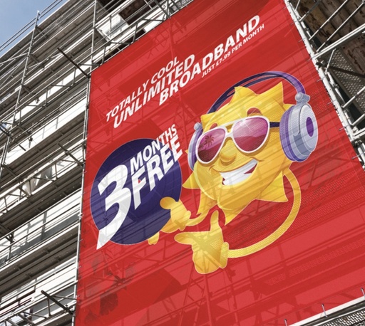 [FJMESH/42] LONA IMP.SOLV. MESH MICROPERFORADA 1,06X50 MTS FUJI C/LINER,bob.