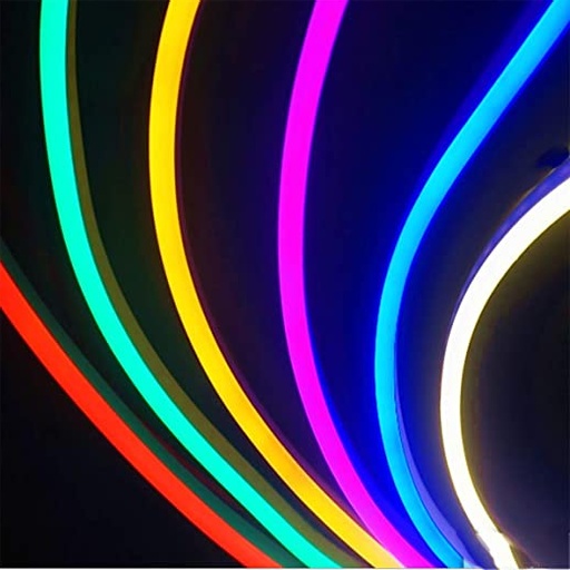 [GTNEONFLEXVI] NEONLED ECO VIOLETA 6 MM DIAMETRO, 12V. ROLLO DE 25 MTS. M.L.