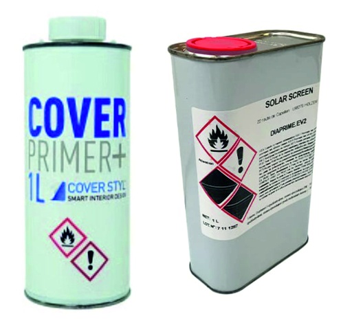 [167600PMR1000] COVER STYL PRIMER PLUS SOLVENTE SUPERFICIES DURAS, 1LT. 600 PMR-1000