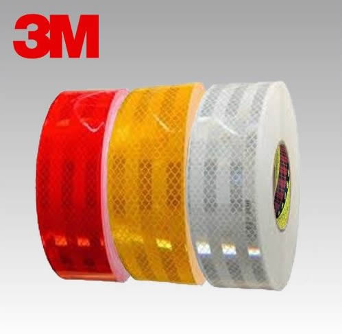 [3M98372] REFLECTANTE VEHICULOS HOMOLOGADO 3M 983-72 ROJO 55mmx50m ( CONTINUO )