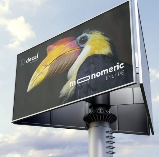 [81M63GL/BO/TR/HT] VINILO HT DECAL MONO.100My BCO. BRILLO OPACO ADH. TRANSP. 1.60 X 50 ( P HT PE100 BO )