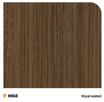 [167NH68] LAMINA DE DECORACION COVER STYL MADERA NH68 (referencia naranja) 1.22 X ML 