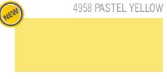 [19TRP4958] POLI-FLEX TURBO 4958 PASTEL YELLOW 050, ml   
