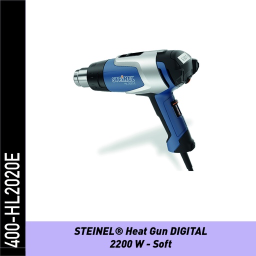[167400-HL2020E] PISTOLA CALOR DIGITAL STEINEL 400-HL2020E -2200 W SOFT