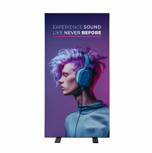 [TABRBOX2X1] DISPLAY TÓTEM LUMINOSO PARA TELA BRIGTH BOX DOBLE CARA 2000 X 1000 MTS