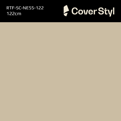 [167NNE55] LAMINA DE DECORACION COVER STYL COLOR NE55 1.22 X MT LINEAL.