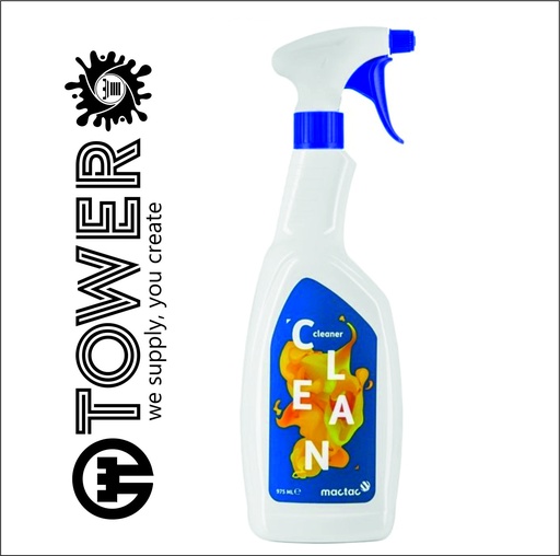 [42MACCLEAN] LIMPIADOR PREPARADOR DE SUPERFICIES CAR WRAPPING MACTAC  CLEANER 975 mlt.