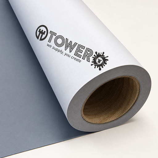 [101PETPVC60/2] PET DISPLAY ROLL UP OPACO SOLV. ES-BANR/2 250My SATIN 1.52x50. 